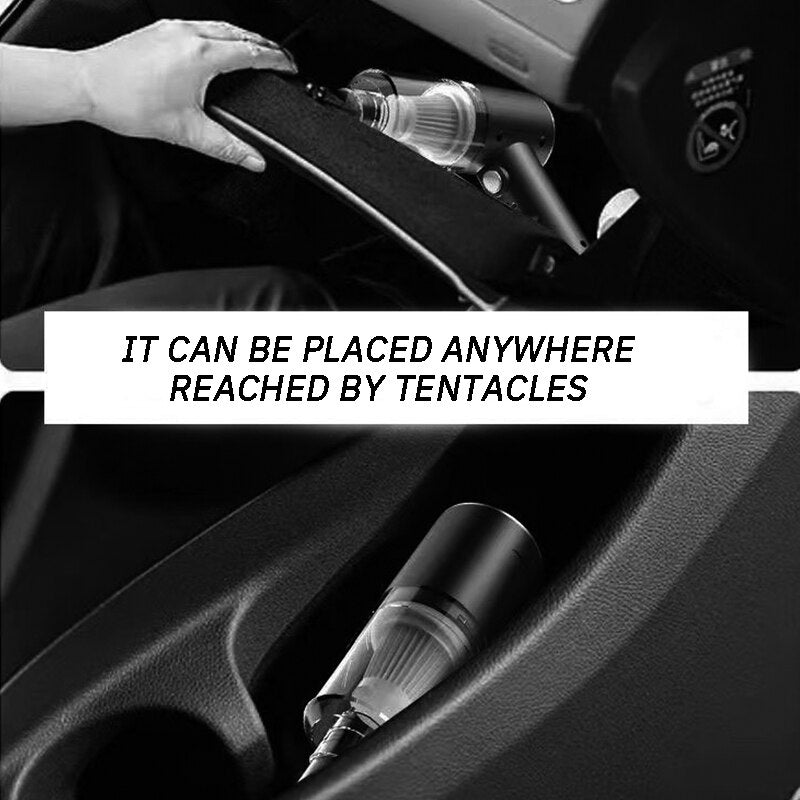 High Powered Vacuum Cleaner USB Charging for Car and Household